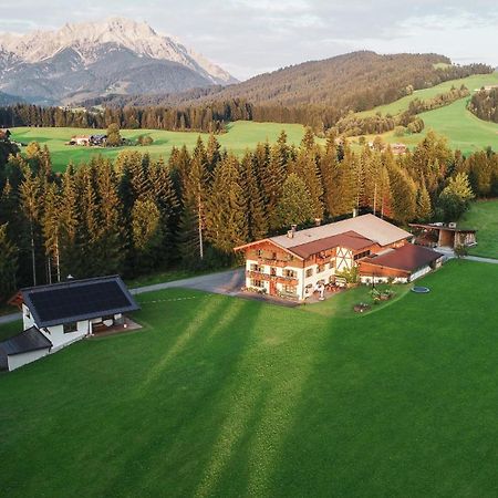Вилла Bauernhof Niederfilzboden Фибербрюнн Экстерьер фото