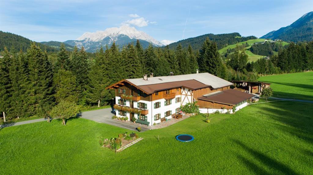 Вилла Bauernhof Niederfilzboden Фибербрюнн Экстерьер фото