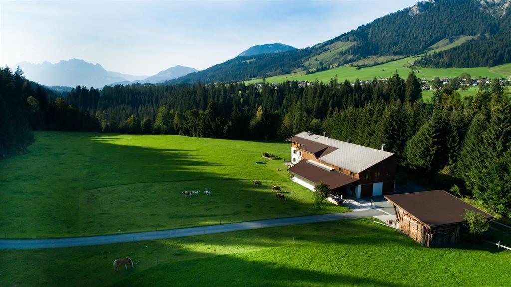 Вилла Bauernhof Niederfilzboden Фибербрюнн Экстерьер фото