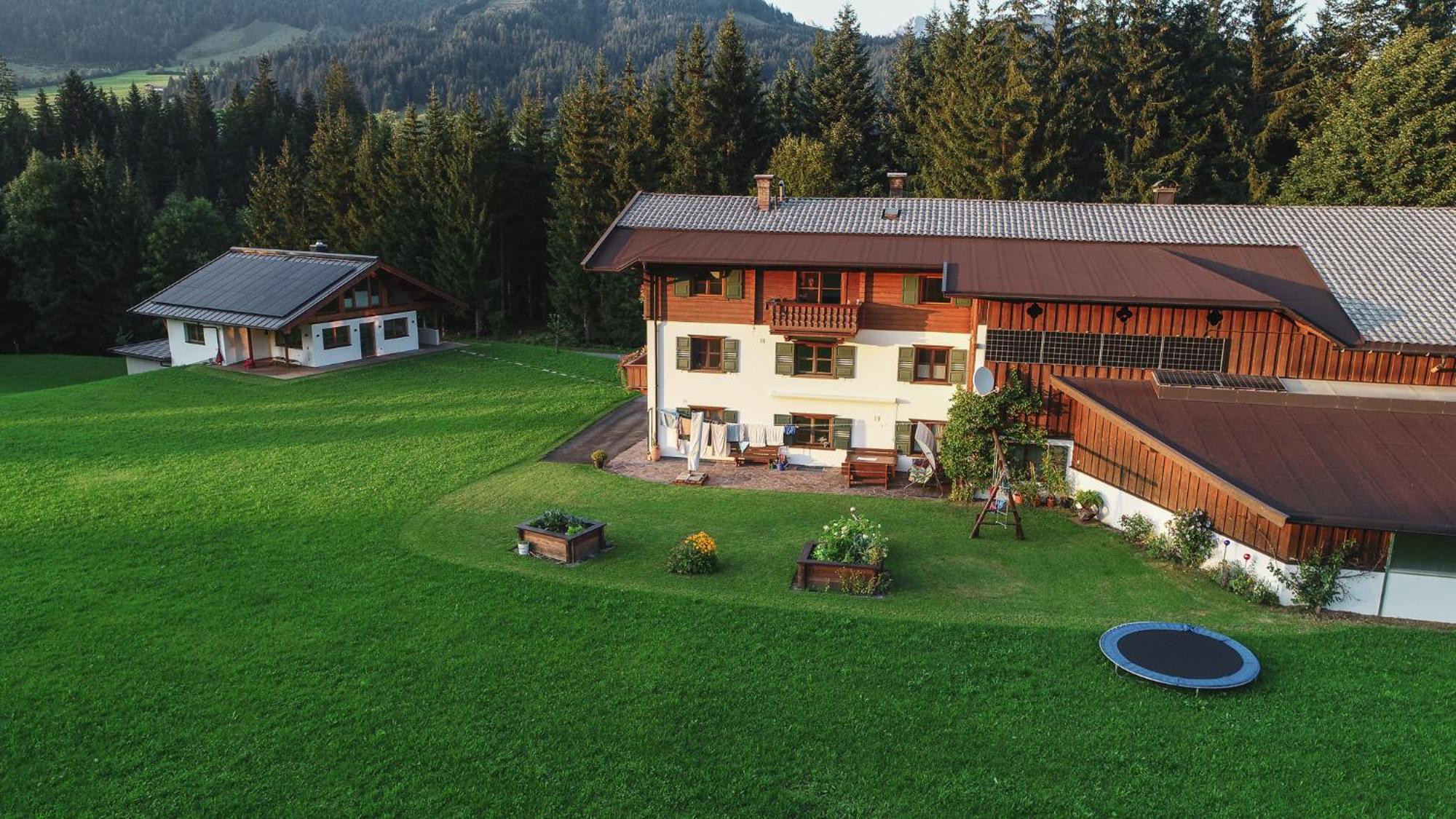 Вилла Bauernhof Niederfilzboden Фибербрюнн Экстерьер фото